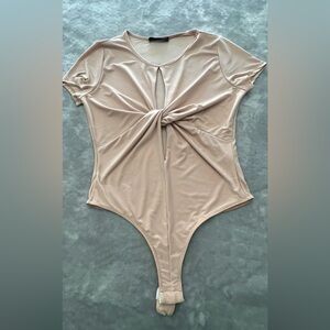 Women Beige One Piece